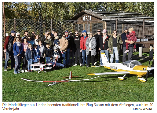 Modellflieger Leihgestern